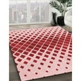 thumbnail image 2 of Ahgly Company Indoor Rectangle Patterned Pink Area Rugs, 8' x 12', 2 of 6