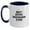 White/Navy, variant on Funny Designer Gifts for Best Effin' Designer Ever Two Tone Coffee Mugs from Friends and Family for Graduation