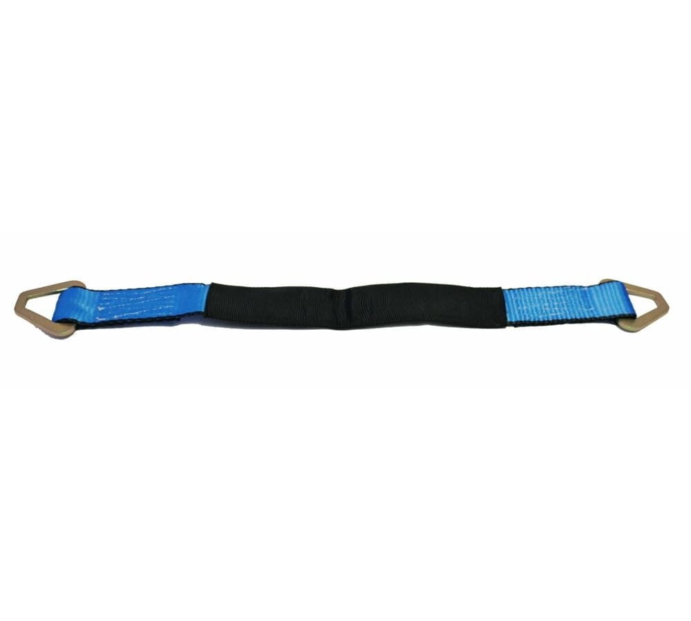 Car Tie Down Straps Kit for Trailers - 4PK 2" x 40' Yellow Ratchet Strap with J Hooks 10,000 lbs BS & 4PK 2" x 36' HD Axle Straps for Car Hauler, Tow Truck