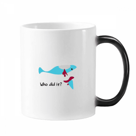 Killed Animals Hunts Art Deco Fashion Mug Changing Color Cup Morphing Heat Sensitive 12oz