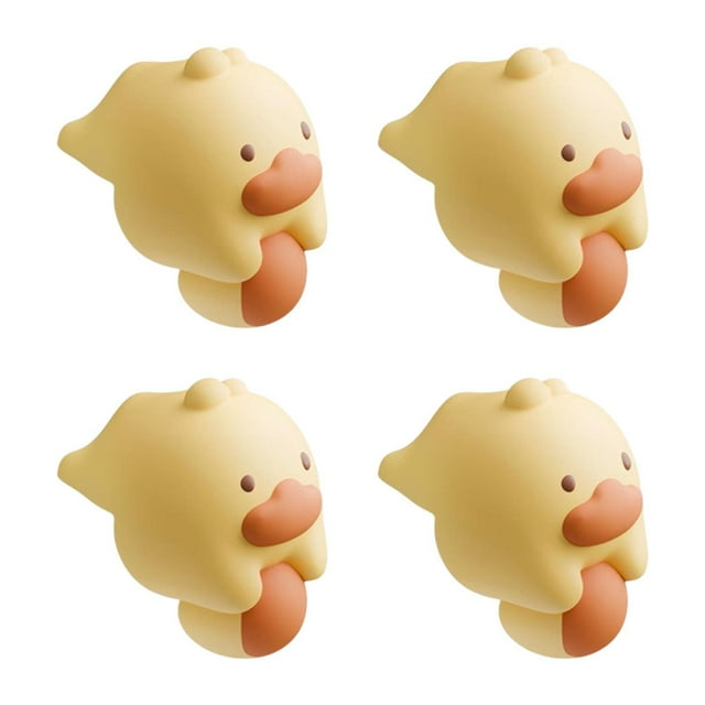 Lipstore 4 Pcs Protecteurs d'Angle Protecteurs d'Angle de Table Housses Protecteurs de Bord de Meuble pour Buanderie Maison Étanchéité Canard