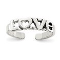 thumbnail image 1 of Bague d'Orteil en Argent Sterling Vieilli, 1 of 4