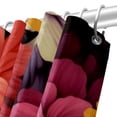 thumbnail image 5 of yowmns Waterproof Shower Curtain Set with Hooks - Vibrantly Printed Bathroom Curtains for Stylish Shower Décor, 5 of 6