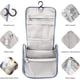 thumbnail image 4 of Travel Makeup Bag Organizer Large Cosmetic Bags For Women Zipper Pouch Travel Accessories Portable Waterproof Toiletry Bag With Hanging Hook (blue)1pc, 4 of 5