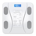 thumbnail image 1 of FLhrweasw Básculas Pesaje Báscula Peso Electrónica Corporal Compatible Con (Blanco), 1 of 9