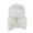 White, variant on HUANBAI Baby Bow Knot Turban Hat Toddler Hat Head Wrap Cap One Size