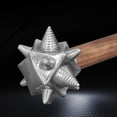 thumbnail image 4 of Martillo De Bola Con Puntas Con De Madera, Adorno De Martillo Decorativo Multifuncional De Forma única De Acero Inoxidable Para Herramientas Manuales Para El Hogar Y El, 4 of 7