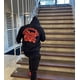 thumbnail image 4 of Sudadera con capucha de gran tamaño retro con estampado de letras cardioides para hombre, sudadera estilo hip-hop callejero Y2K, jersey informal estilo Harajuku, ropa grunge para mujer, 4 of 5
