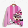 thumbnail image 2 of Sudaderas de mujer 2024, suéteres de punto de cuello redondo coreanos dulces, sudaderas holgadas de otoño de Disney Mickey Mouse, ropa de mujer con estampado 3D, 2 of 5