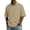 Light Brown&04#0710P, variant on Fabrcox Mens Polo Shirts Short Sleeve Button Collared Golf Shirts for Men Lightweight Regular Fit Outdoor Workout Mens Athletic Shirt White XXL