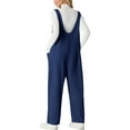 thumbnail image 5 of Cueply Womens Casual Knit Jumpsuits Sleeveless V Neck Trendy Long Pants Overalls with Pockets All Seasons, 5 of 6