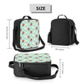 thumbnail image 2 of Lsque Snail And Flower Lunch Bag Lunch Box for Women Men Reusable Insulated Lunch Tote Bag,Leakproof Thermal Cooler Sack Food Handbags Case High Capacity, 2 of 9