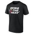thumbnail image 2 of Men's Black Miami Heat Team Pride T-Shirt, 2 of 3