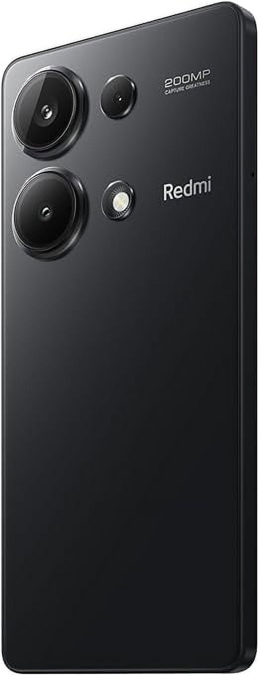 Xiaomi Redmi Note 13 PRO 4G 6.67" GSM Unlocked (T-Mobile Mint Tello & Global) 256GB+8GB, Midnight Black
