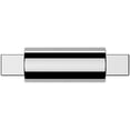 thumbnail image 3 of Baldwin 4623190BIN Modern 1-7/8" Long Rectangular Cabinet Pull From The Estate Collection, 3 of 7