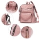 thumbnail image 5 of Mochila CLUCI para mujer, mochila de viaje, mochila grande de cuero para mujer, bolsos de hombro de diseñador a la moda con borla, 5 of 5