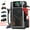 Black, variant on 5000A 2-in-1 Car Jump Starter with Air Compressor - 12V Portable Jumper for Gas/Diesel Cars, USB Ports & LED Flashlight
