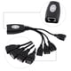 thumbnail image 4 of Adaptador 4 Puertos USB 2.0 A RJ45 Cable de extensión de extensión Ethernet Cable Adaptador, 4 of 7