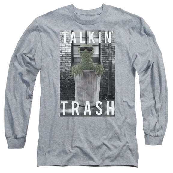 Sesame Street - Talkin Trash - Long Sleeve Shirt - XX-Large