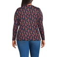 thumbnail image 2 of Lands' End Plus Size Supima Cotton Long Sleeve Crewneck T-Shirt, 2 of 3