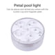 thumbnail image 5 of Luz Subacuática Led Luz Sumergible 8 Cm Pétalo Luz Subacuática Luz Regulable Con 10 Colores 3 Modos Rf Control Remoto Alimentado Por Batería Para Piscina Acuario Bañera 4 Piezas Moyic HA027542-02, 5 of 7
