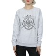 thumbnail image 3 of Harry Potter Womens Hogwarts Badge Wands Sweatshirt, 3 of 5