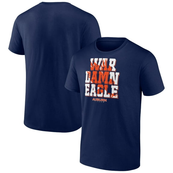 Men's  Navy Auburn Tigers Home Field Win T-Shirt
