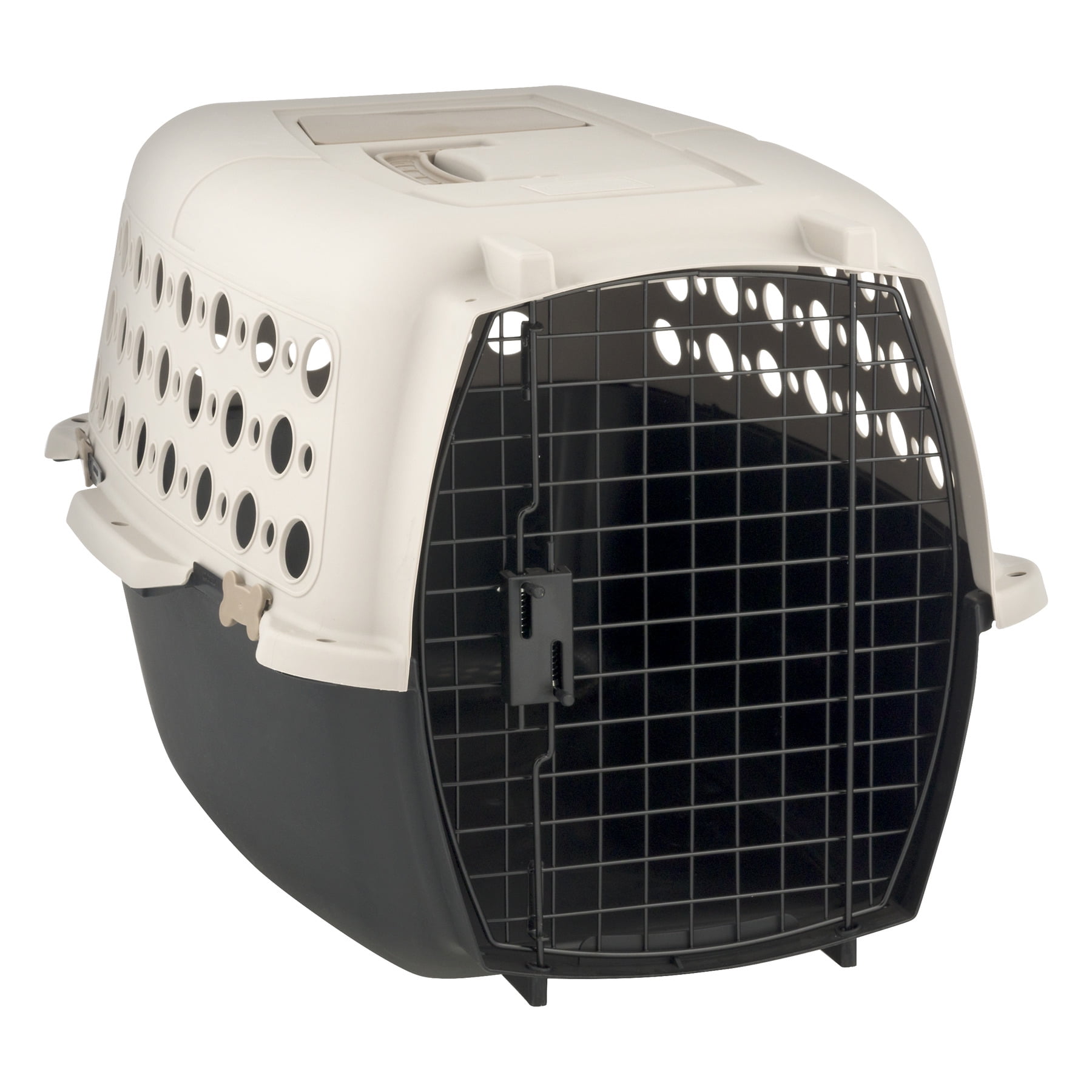 Pet carrier with Web in beige and ebony Supreme