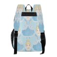 thumbnail image 5 of Iauyy Clear Backpack Heavy Duty PVC Transparent Backpack for College Workplace, Blue Girl, 5 of 8