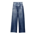thumbnail image 5 of WTOBBY Women's Casual Print Jeans, Sporty Jeans Style Pants with a Comfortable and Relaxed Fit, Ideal for Leisure Activities and Everyday Wear,Light Blue XL, 5 of 8