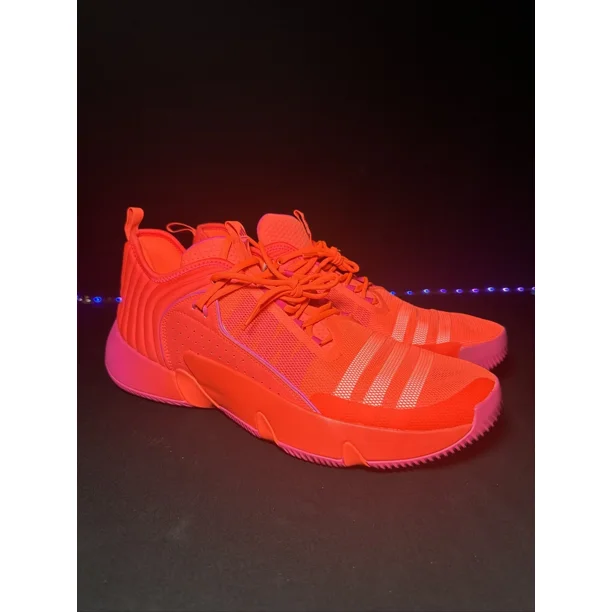 Adi-das Trae Young Unlimited Men Size 17 Basketball Shoe Solar Gym Sneaker