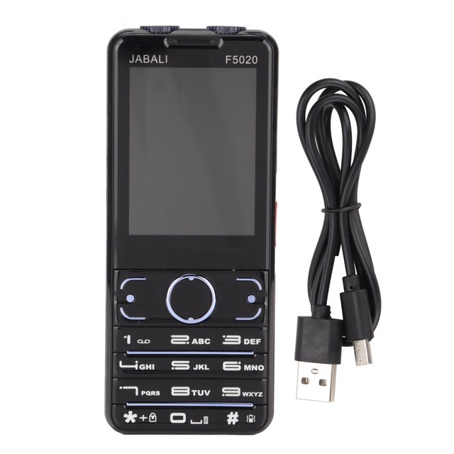 F5020 2.8 pulgadas HD Pantalla 2G Teléfonos celulares para personas mayores desbloqueados Botón SOS 2500mAh Tres tarjetas SIM 100?240V