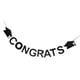 thumbnail image 1 of Bandera Colgante de Graduación Yotijar Fieltro Impreso con Congras Decoración para Graduar Apoyo de Fotografía 5 Colores, 1 of 9