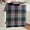 Black Jewel, variant on Solino Home Linen Plaid Table Runner 48 Inches - 100% Pure Linen Multicolor Table Runner 14 x 48 Inch Ideal for Dresser and Coffee Tables - New Year, Holiday, Fall Flavors Madras