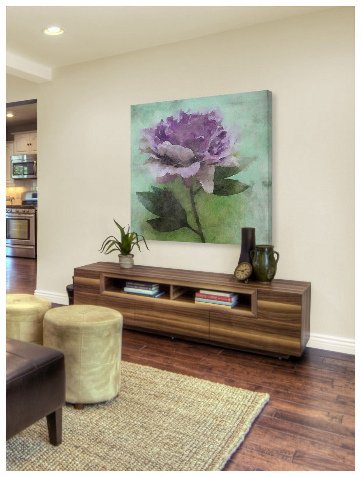 Marmont Hill - "Purple Delight" by Irena Orlov Painting Print on Wrapped Canvas