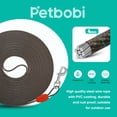 thumbnail image 5 of Petbobi 40ft Dog Tie Out Cable PVC Coating Dog Chain Yard Lead Leash for Large Dogs up to 120lbs, Black, 5 of 7