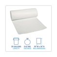 thumbnail image 2 of Repro Low-Density Can Liners, 30 Gal, 0.62 Mil, 30 X 36, White, 10 Bags/roll, 20 Rolls/carton | Bundle of 2 Cartons, 2 of 5