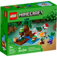 thumbnail image 3 of LEGO Minecraft The Swamp Adventure Set 21240, Creative Toy with Crafting Table, Mangrove Tree and Alex Figure, Great Stocking Stuffer for Kids, 3 of 8