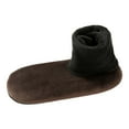 thumbnail image 2 of CNEJRHG 1Pairs Womens & Mens Winter Home Socks Slipper Socks Floor Dance Socks Padded Thickened Warm Cozy Fleece Booties with Non Slip Bottom Coffee, 2 of 7