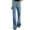 B, variant on Bysome BJUTIR Jeans For Women Women Jeans Pant Casual Split Hem Jeans Zipper Trousers Pocket Wide Leg Trousers