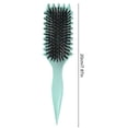 thumbnail image 2 of Cepillo para definir rizos, cerdas de jabalí, peine para pelo rizado, herramienta de peluquería rizada, 2 of 9