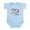 Sky Blue, variant on CafePress - Candy Infant Bodysuit - Baby Light Bodysuit, Size Newborn - 24 Months