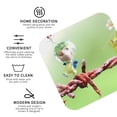 thumbnail image 3 of Lsque Pikmin Pattern 4" Drink Coasters Set of 6, Leather Absorbent Coasters, Table Coaster Set Decorative Coffee Cup Coasters Housewarming Gift, 3 of 7