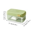thumbnail image 2 of Caja de almacenamiento de hielo, contenedor para Fabricación de hielo, molde para bloques de hielo, 2 of 2