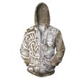 thumbnail image 3 of Sudadera con capucha y cremallera con máscara de fantasma y esqueleto impresa en 3D para hombre, sudaderas con gráficos de esculturas, sudaderas casuales holgadas con capucha de manga larga, 3 of 5