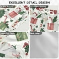 thumbnail image 2 of FORMRS Boys Swim Trunks Quick Dry Mesh Liner Boardshorts Sizes XS-XL, White Christmas Holly, 2 of 7