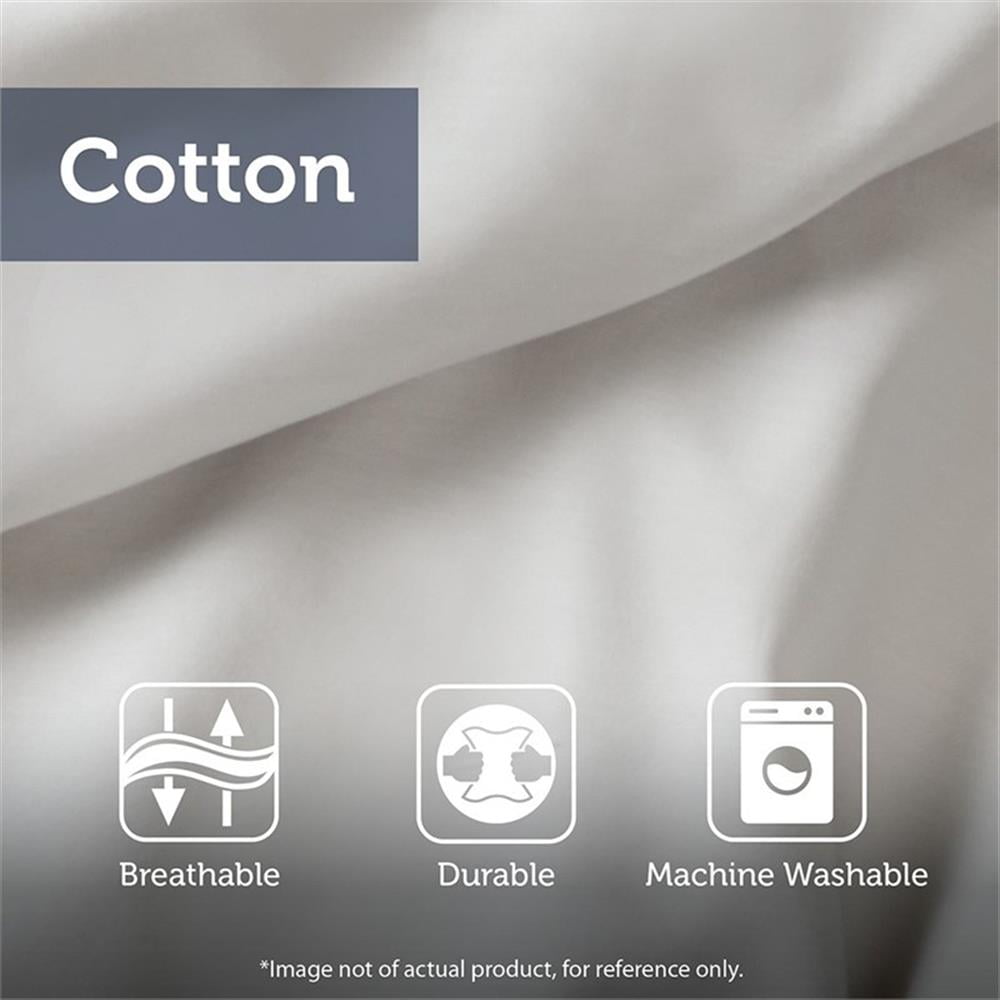 Pemberly Row 3 Piece Tufted Cotton Chenille Duvet Cover Set