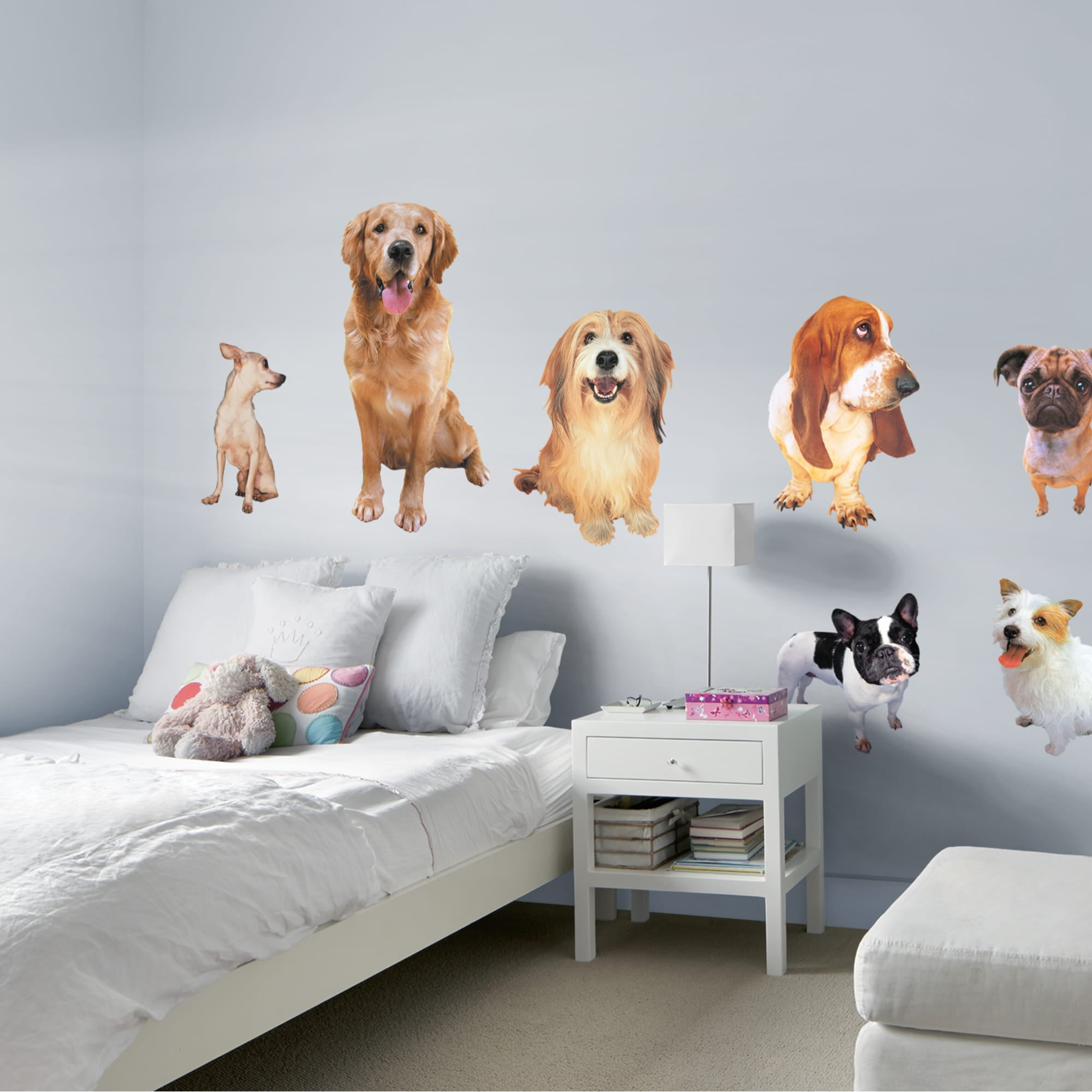 Fathead Dogs LifeSize Animal Removable Wall Decals