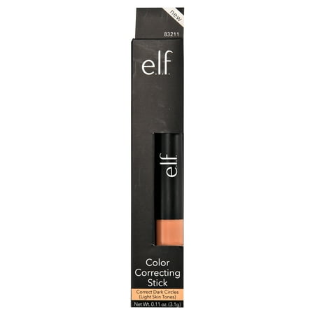 e.l.f. Color Correcting Stick, Correct Dark Circles (Light Skin (Best Skin Color Corrector)