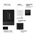 thumbnail image 2 of LELO SONA Cruise Clit Sucker With For Women With 8 Settings and Cruise Control Technology, Black, 2 of 6